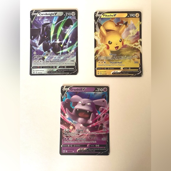 POKÉMON SUPER RARE V CARDS - Picture 1 of 5